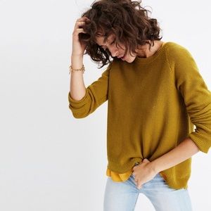 SOLD - Madewell // Province Cross-Back Pullover Sweater